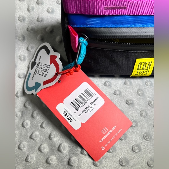 Topo Designs Bike Bag Mini - Mountain NWT Retired Colorway MTB Handlebar Bag - Picture 7 of 9